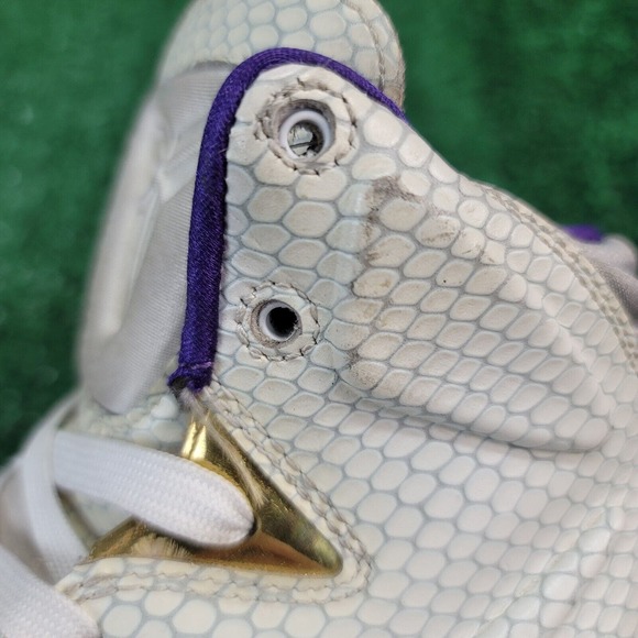 Nike Kobe 9 Men's Size 9 Shoes Lifestyle Wolf Grey White Mamba 630774-001 - Picture 8 of 13